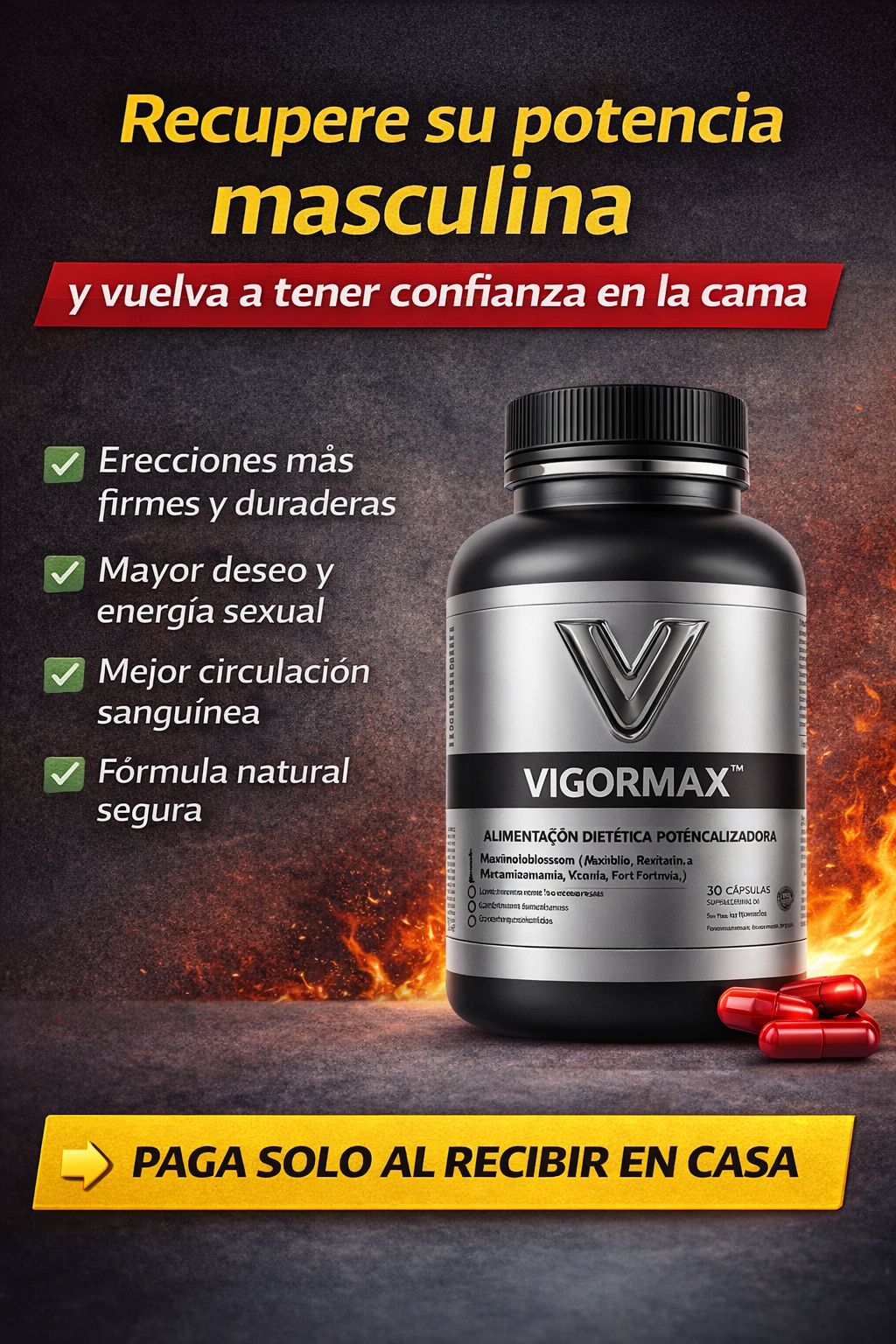 Vigor Max | Más energía y confianza masculina